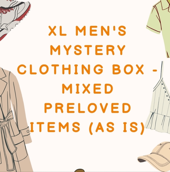 XL Size men's Bundle Clothing Box (8) - Picture 2 of 10
